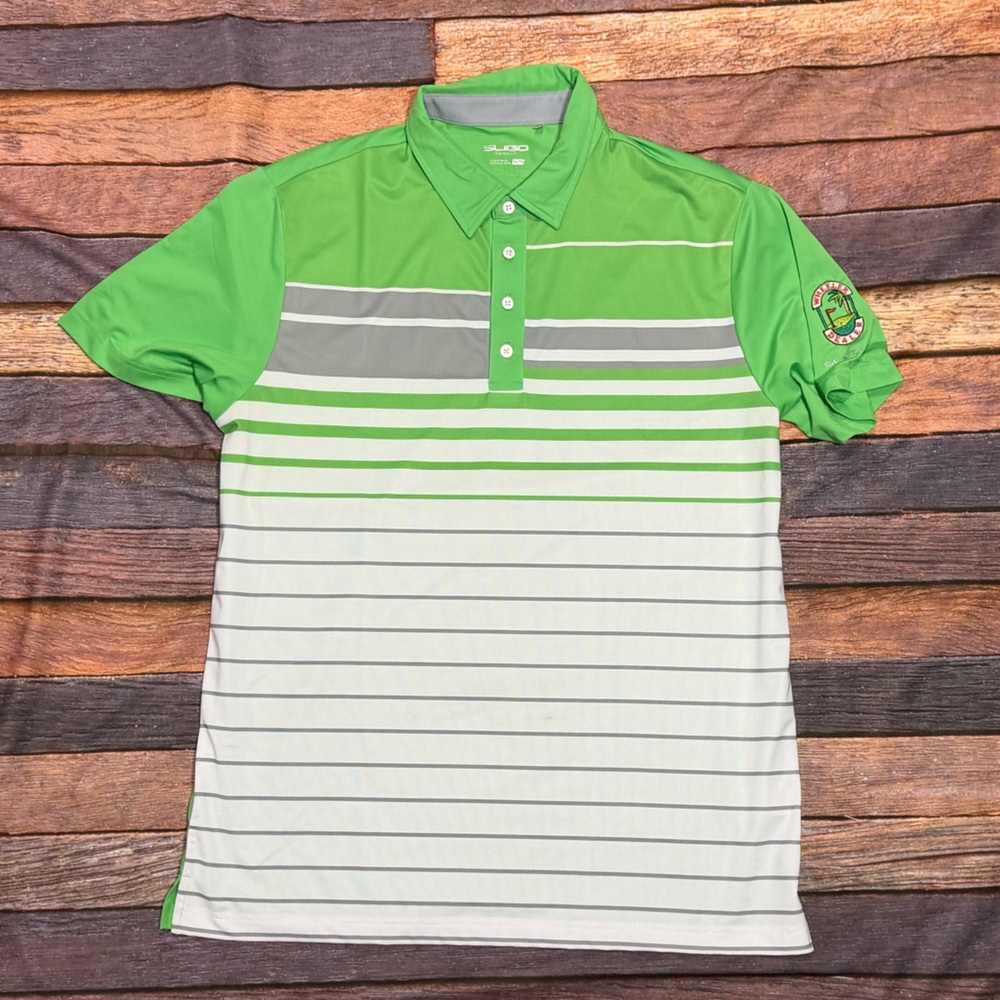 Wheeler Dealer Golf Polo Sligo  Preppy Short Sleeve Tennis Men's Shirt